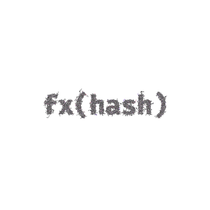 FXHASH Logo with Features #484