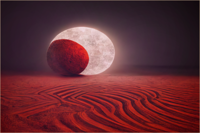 (Red) Moon #9