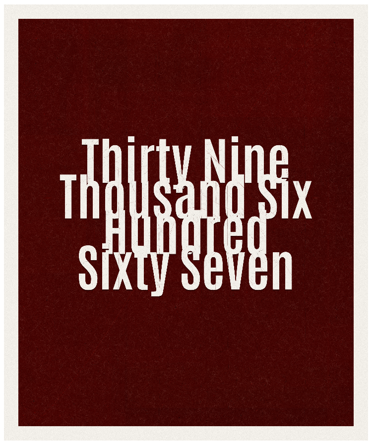 Count #39667