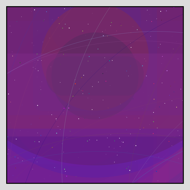 Color Field Starry B #212