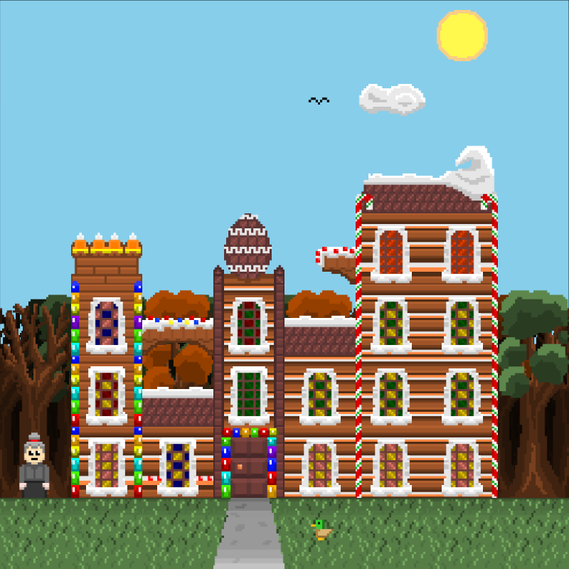 2D Mansion Candy House #81