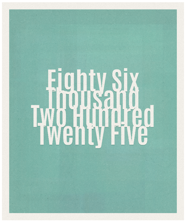 Count #86225