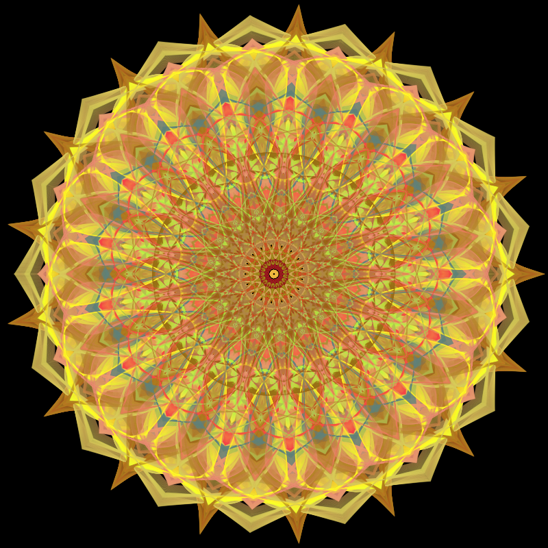 Morphing Mandala - #fxhashturnsone charity #62