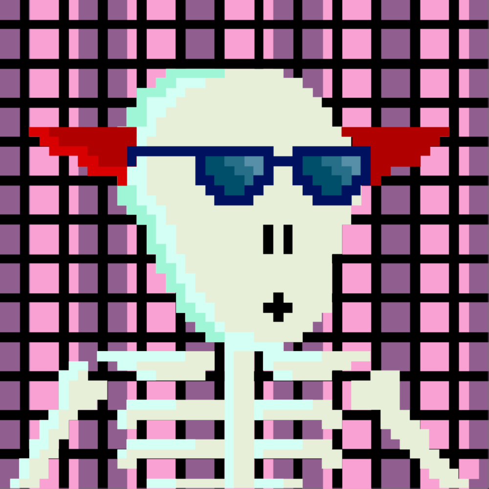 PIXEL SKULLETTI 1 #117