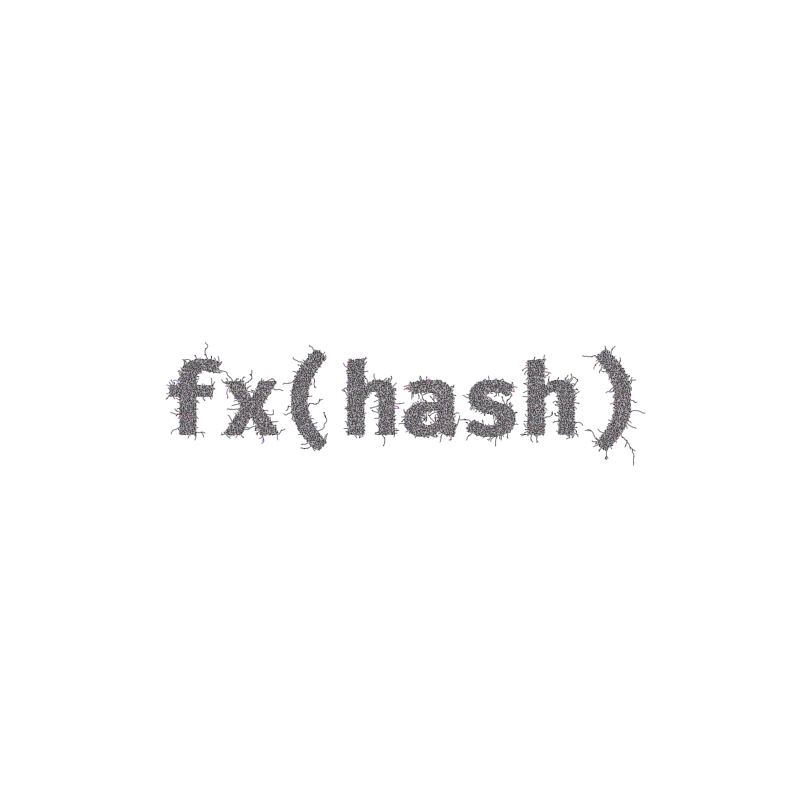 FXHASH Generative Logo #880