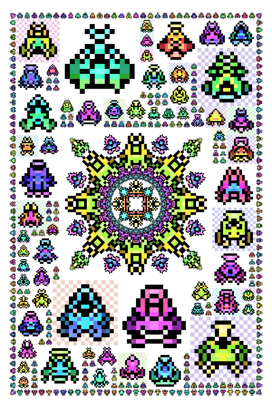 Pixel Spaceships #58