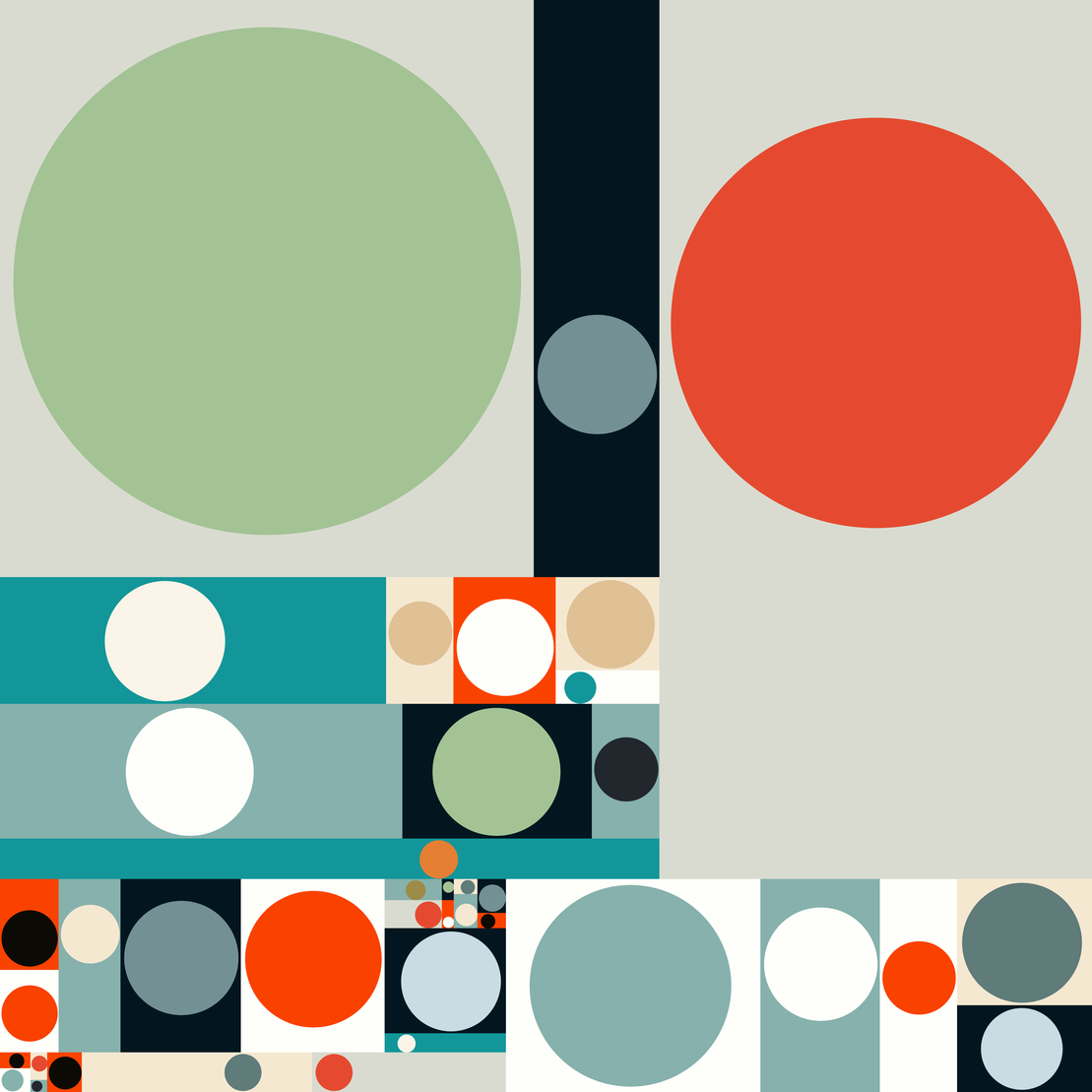 An Increasing Series Of Dots #39