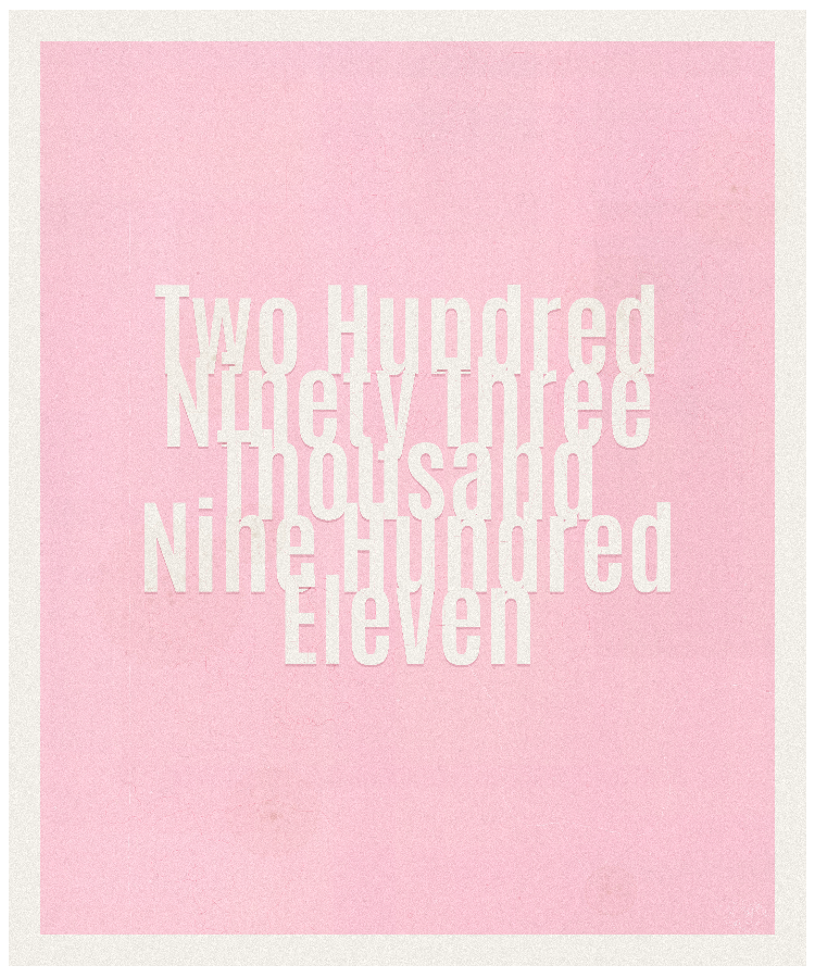 Count #293911