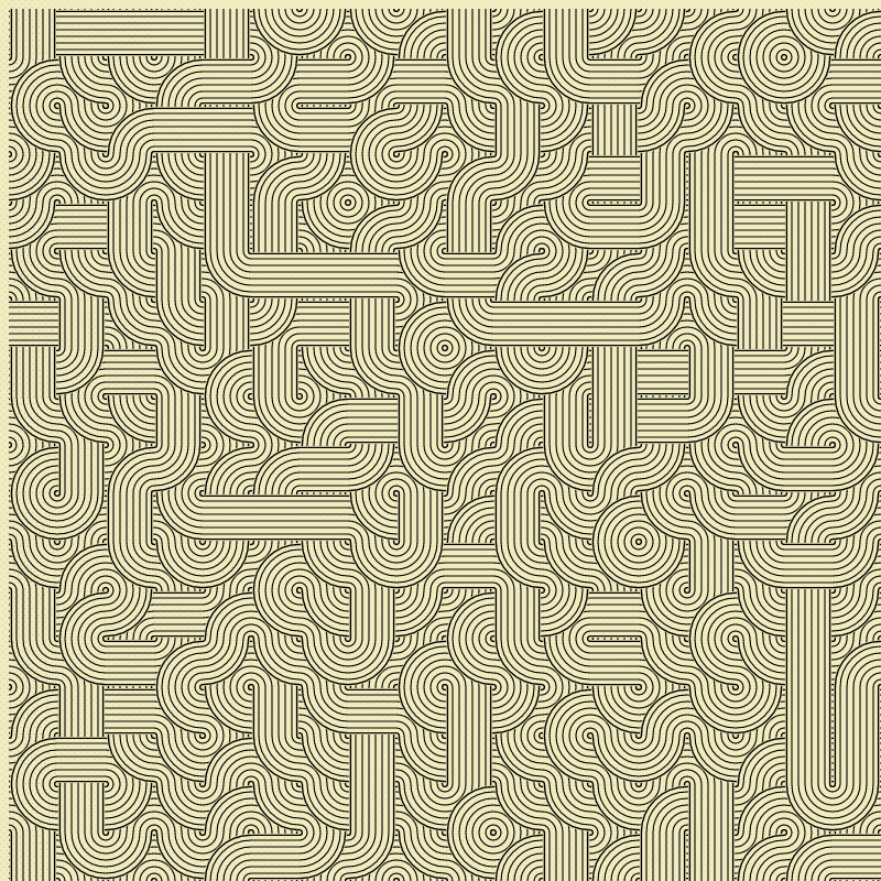 Dirty Interlaced Truchet Tiles #35