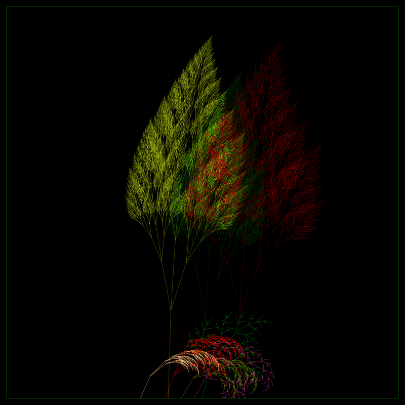 Fractal Forest #166