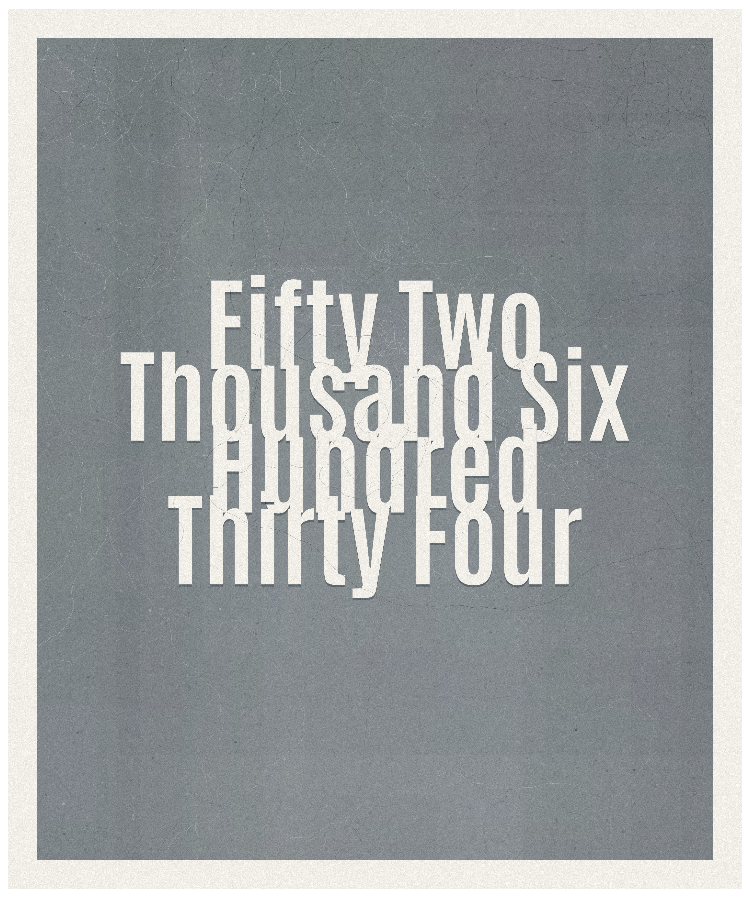 Count #52634