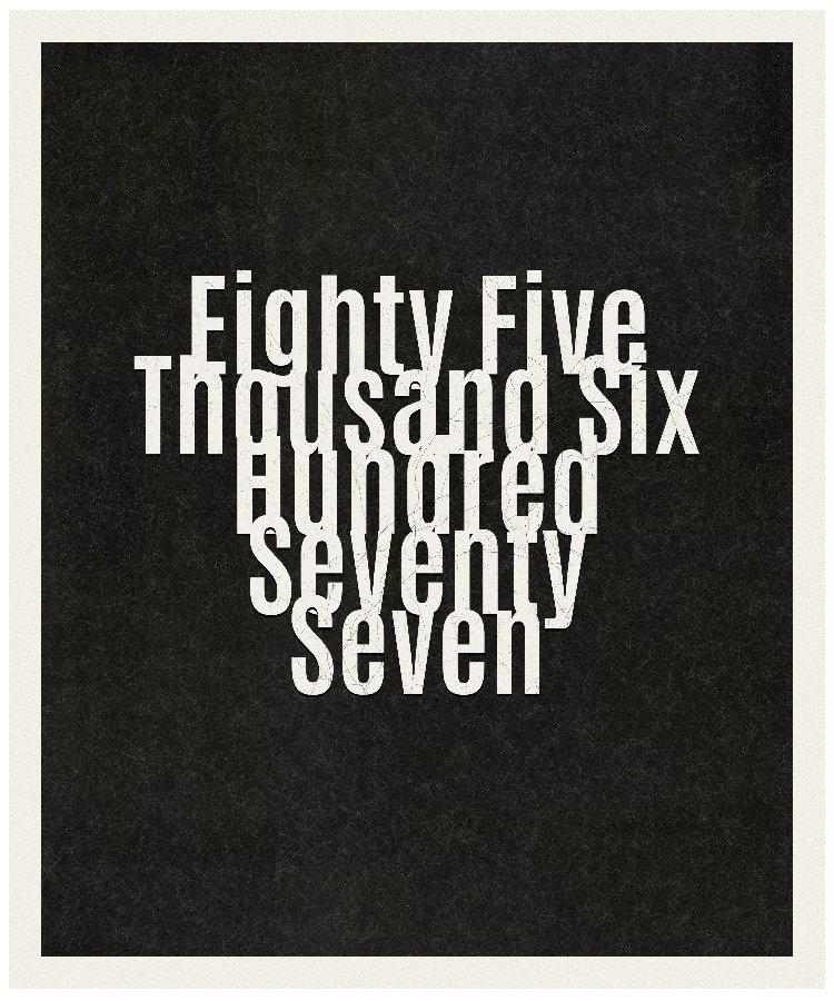 Count #85677