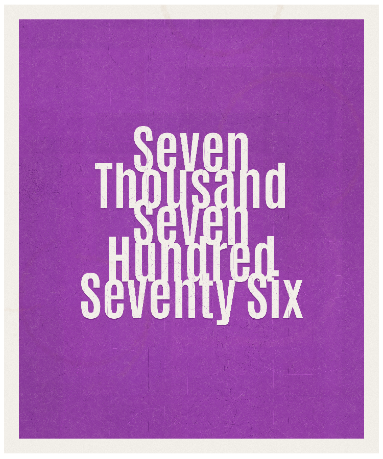Count #7776