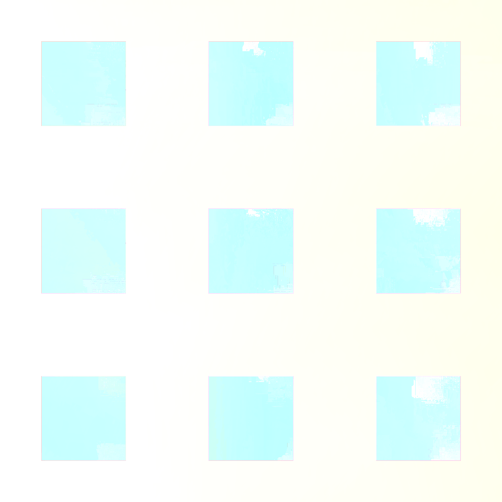 Ethereal Glitched Quadrangles #2