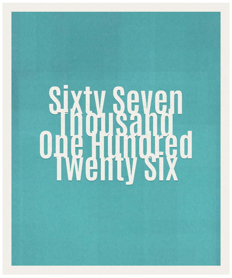 Count #67126