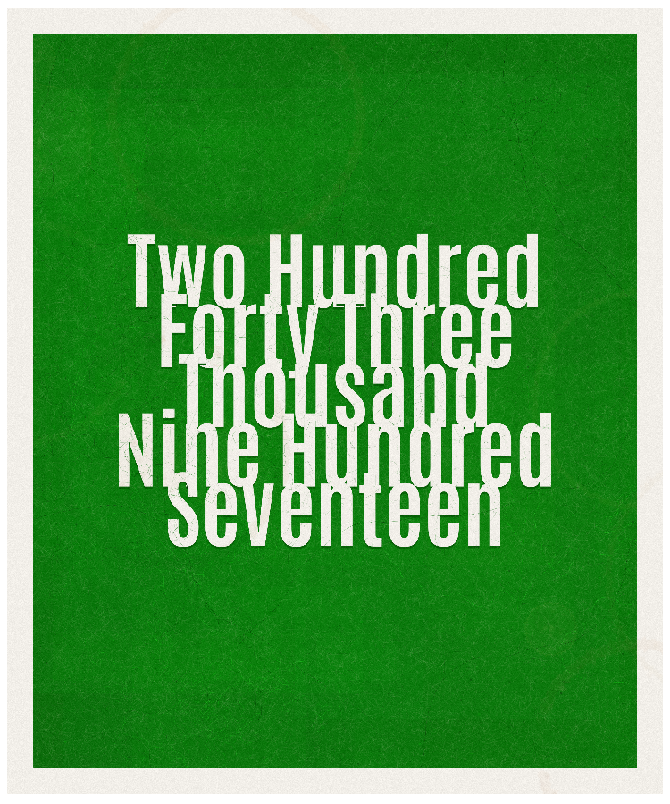 Count #243917