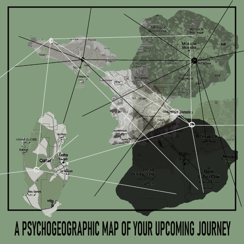 PSYCHOGEOGRAPHIC MAP  #17