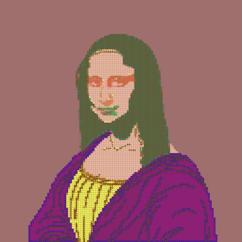 DOS Mona Lisa  #31