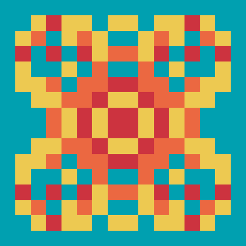 Pixel Mandala #100