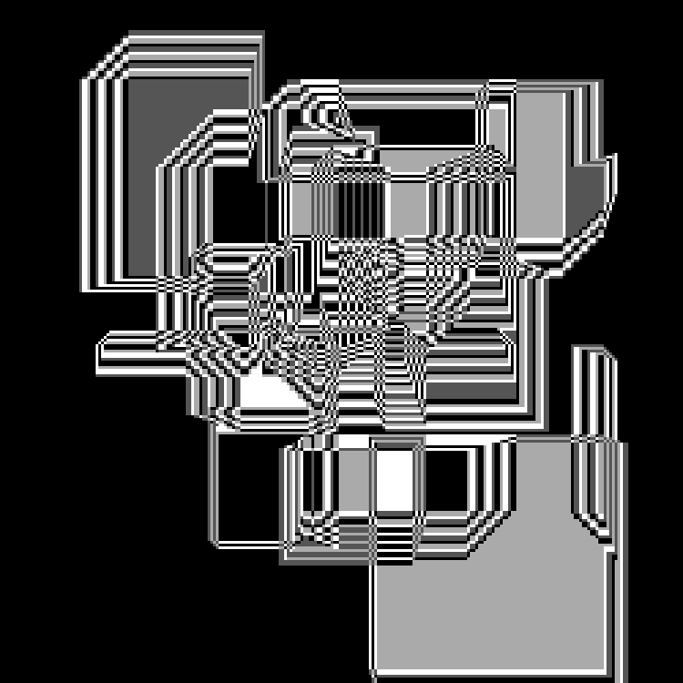 Superimposed Rectangles #97