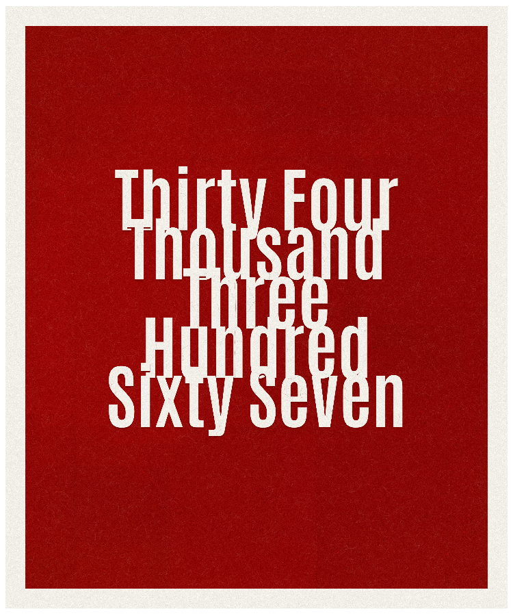 Count #34367