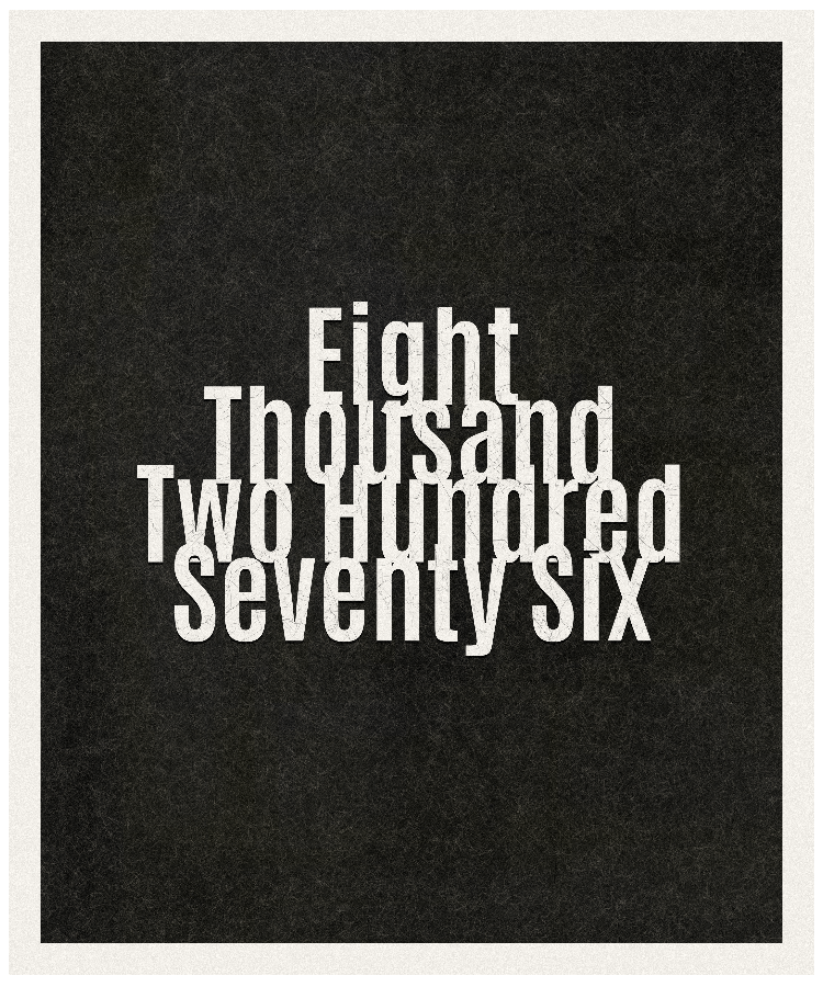 Count #8276