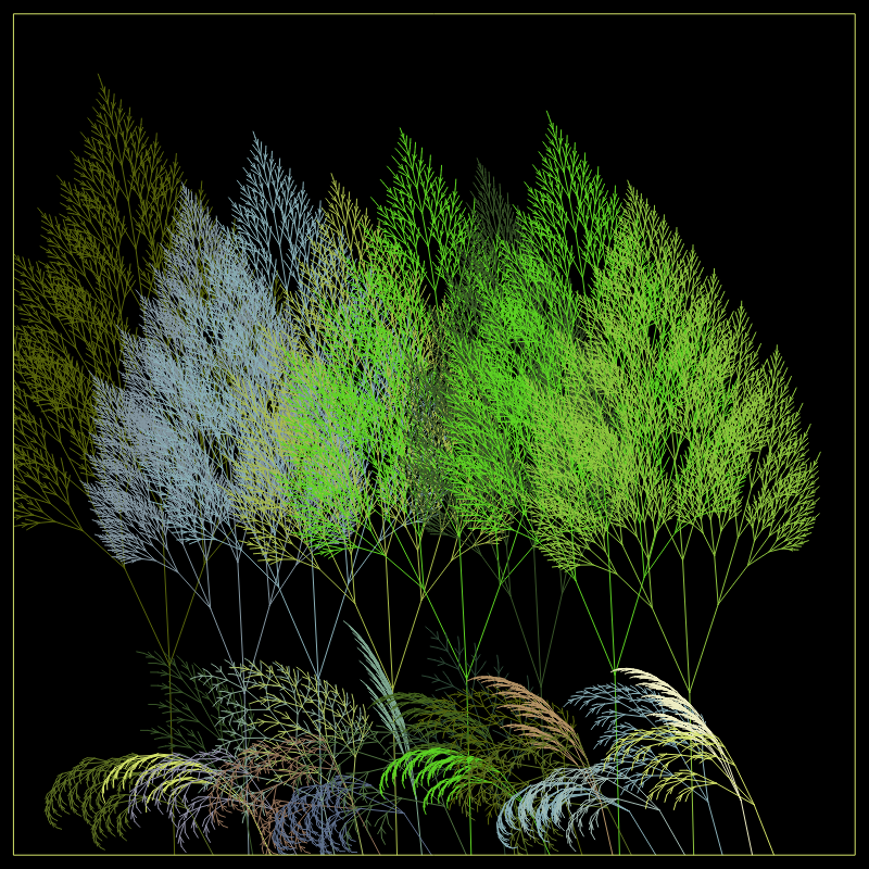 Fractal Forest #64