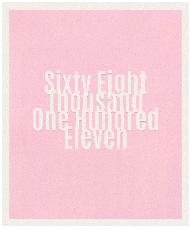 Count #68111