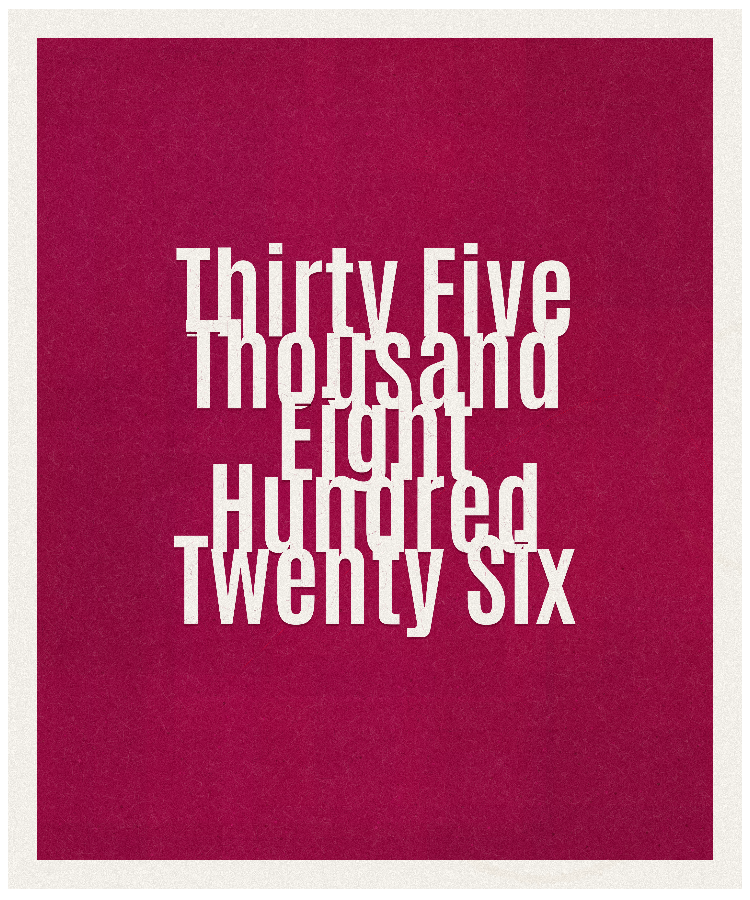 Count #35826