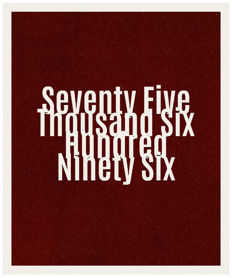 Count #75696