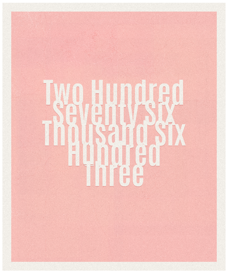 Count #276603