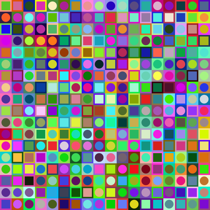 Square Dot Composition #281