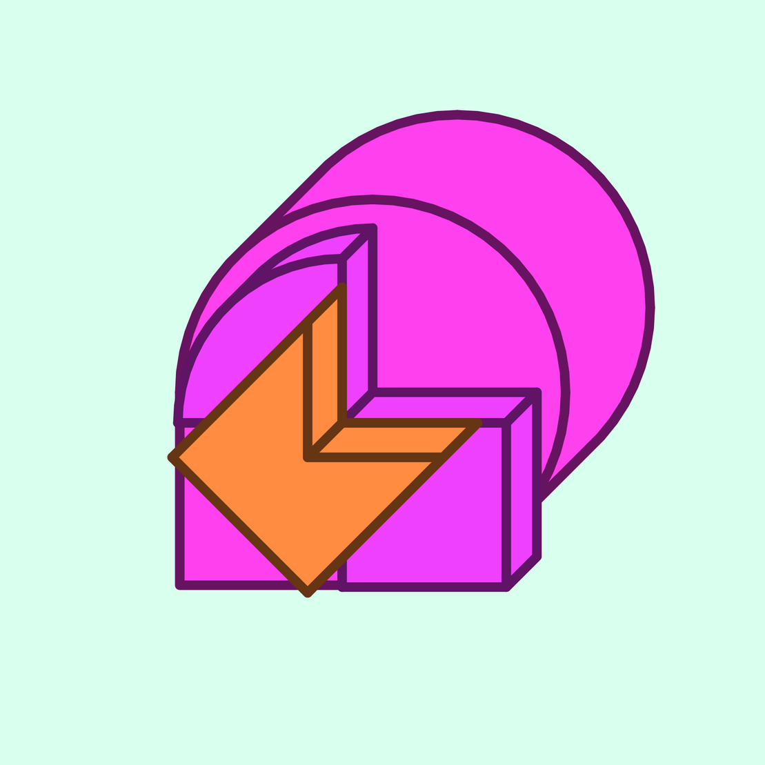 Calm shapes #172