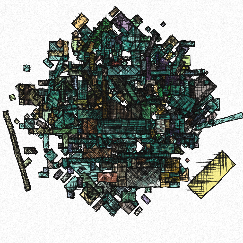Shaded disassembly #57