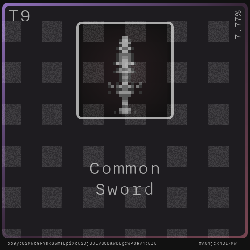 Gear for your quests - Sword #96