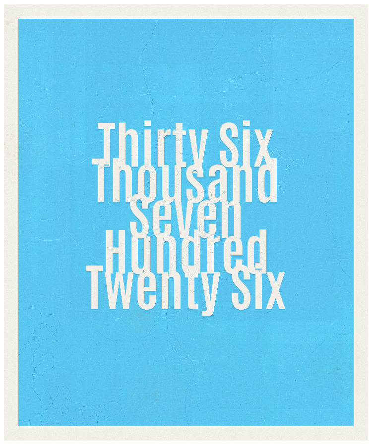 Count #36726