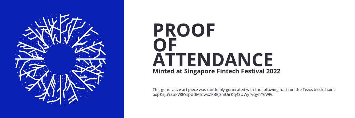 SFF2022 Proof of Attendance Token #1186