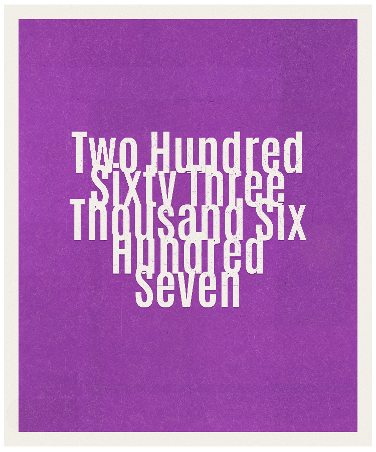 Count #263607