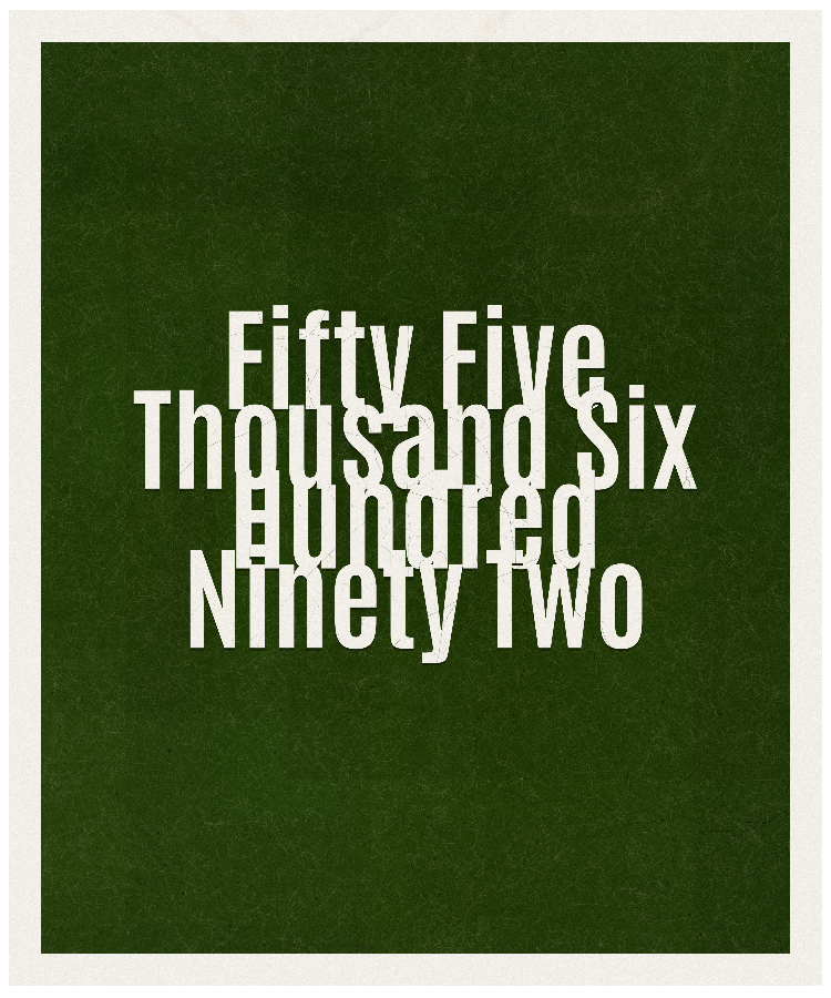 Count #55692