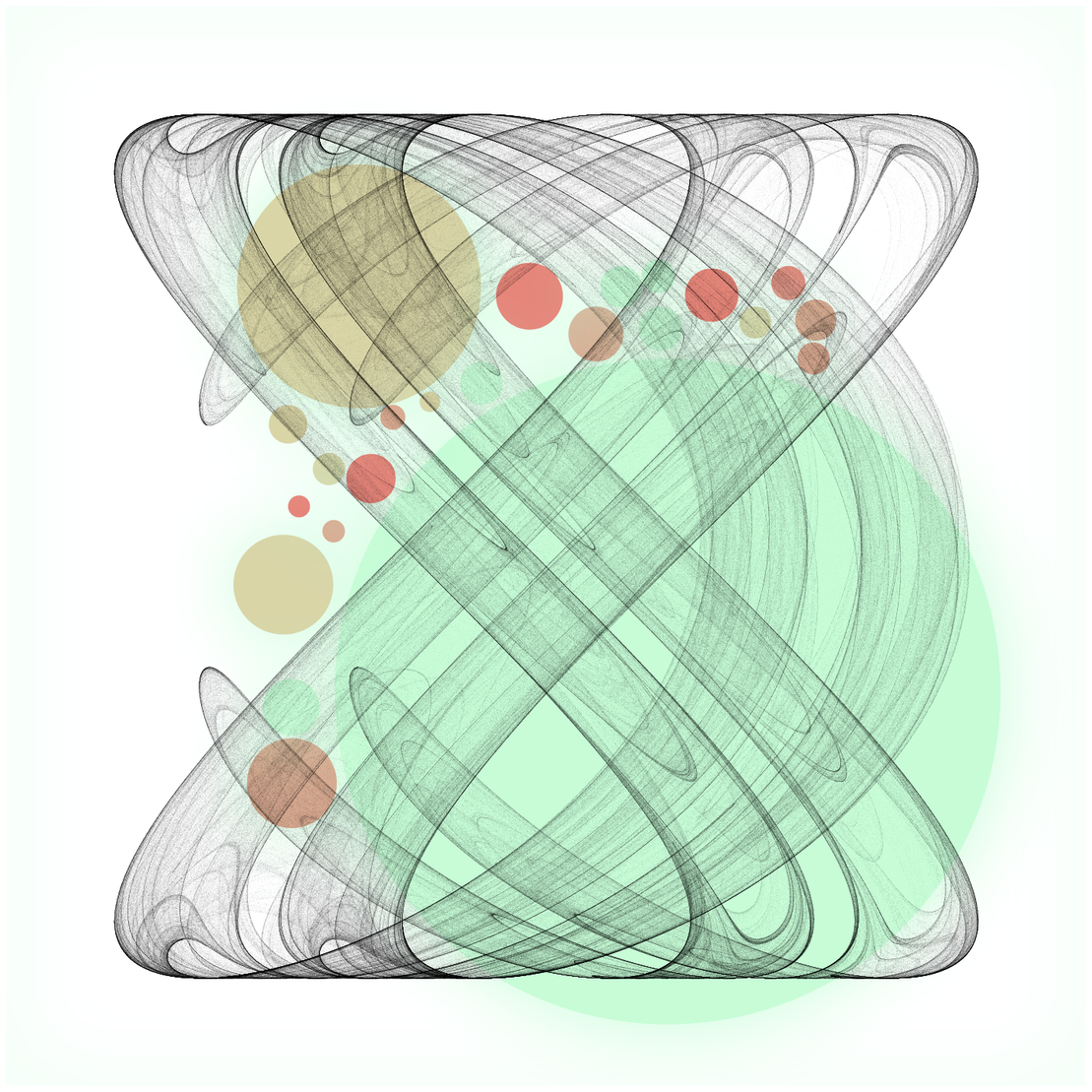 Attractors and Circles #17