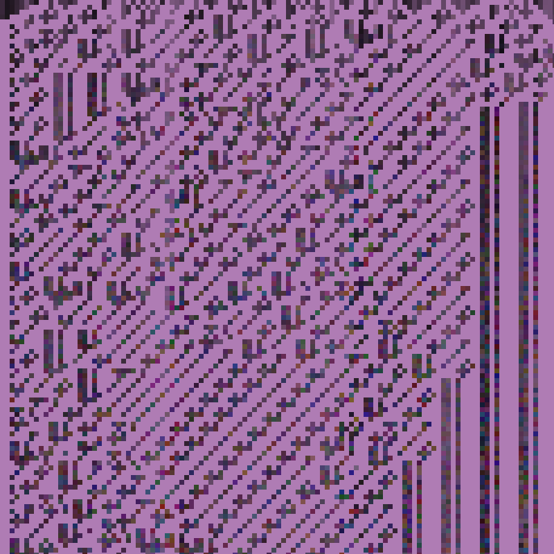 Colored Elementary Cellular Automaton #264