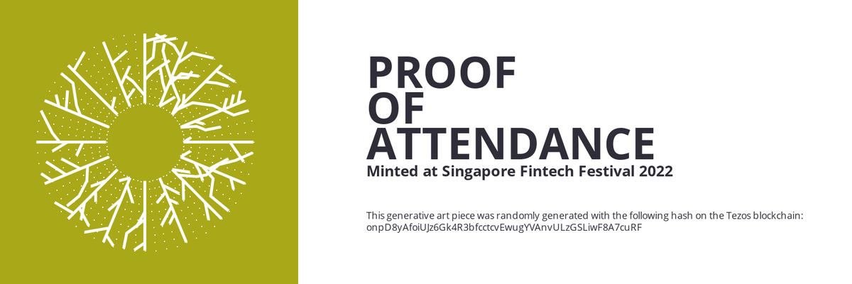 SFF2022 Proof of Attendance Token #442