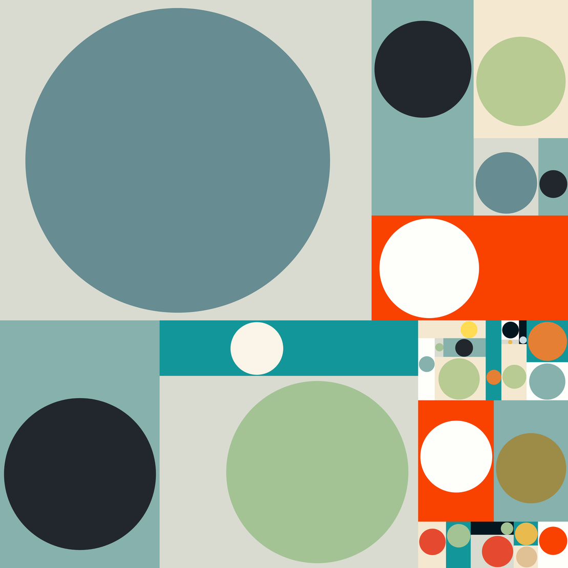 An Increasing Series Of Dots #30