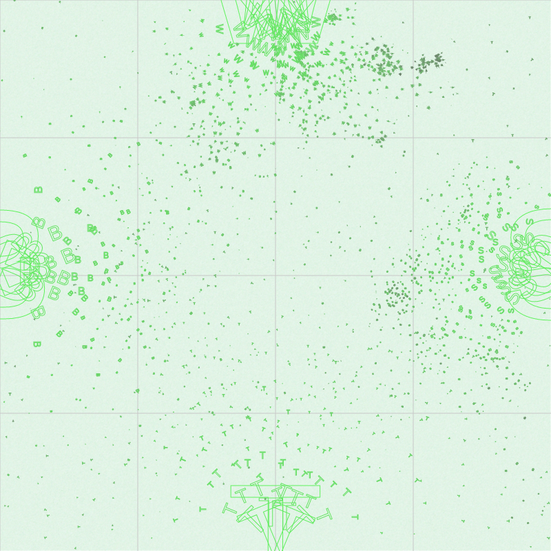 WTBS Logo with Fractals #166