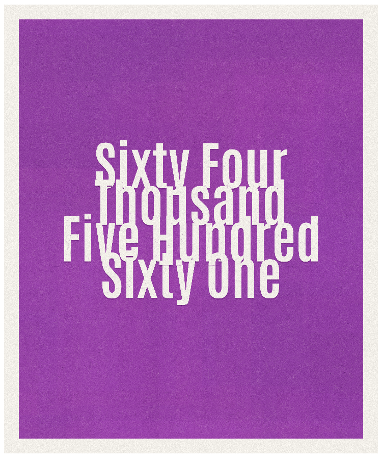 Count #64561