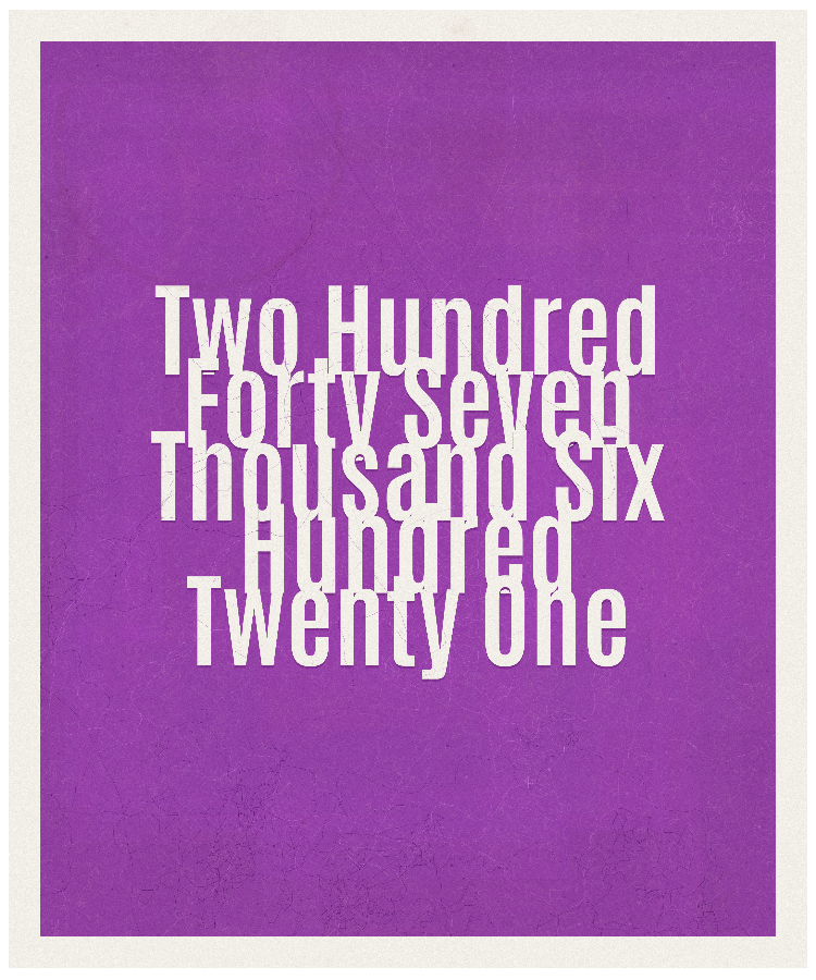 Count #247621