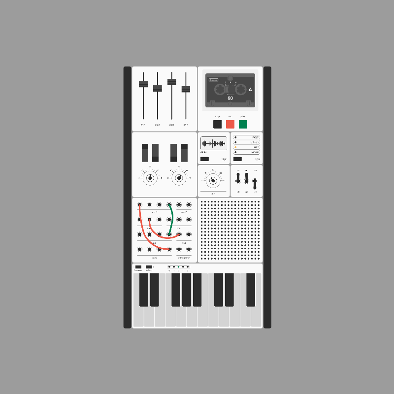 Modular synthesizer #28