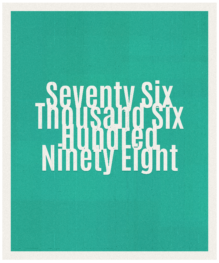 Count #76698