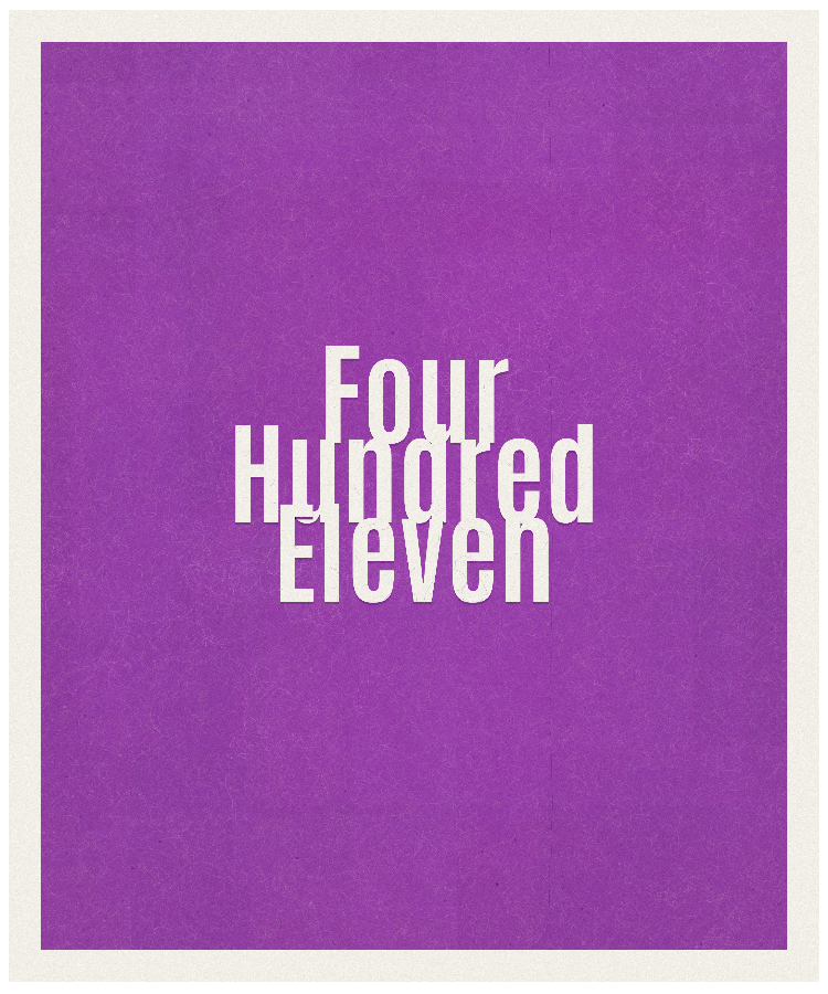 Count #411