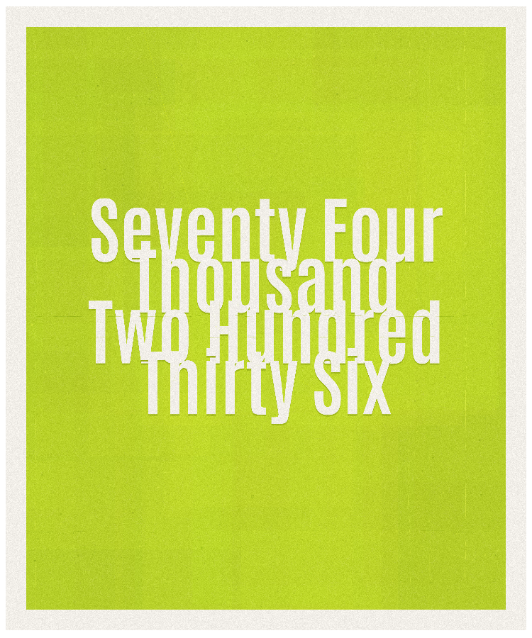 Count #74236